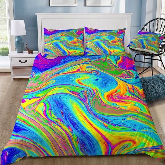 Abstract Design Duvet / Doona Cover and 2 Pillow Slips