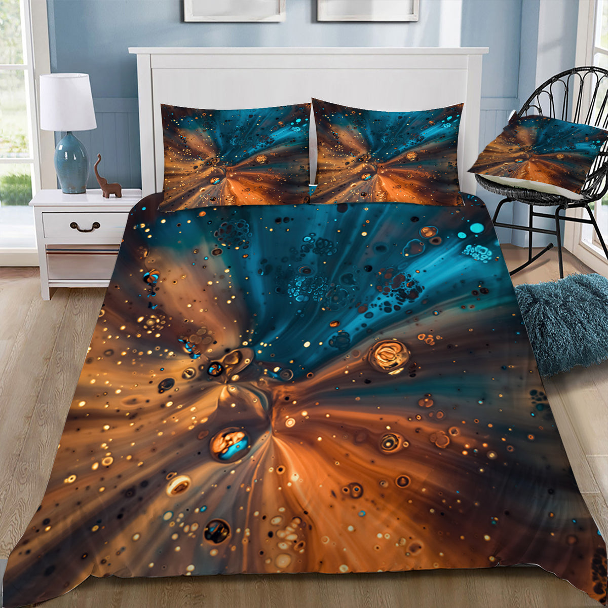 Abstract Design 161 Duvet / Doona Cover and 2 Pillow Slips