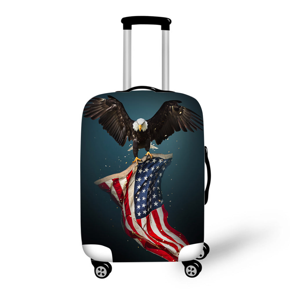 American Eagle and Flag 2 Baggage Cover