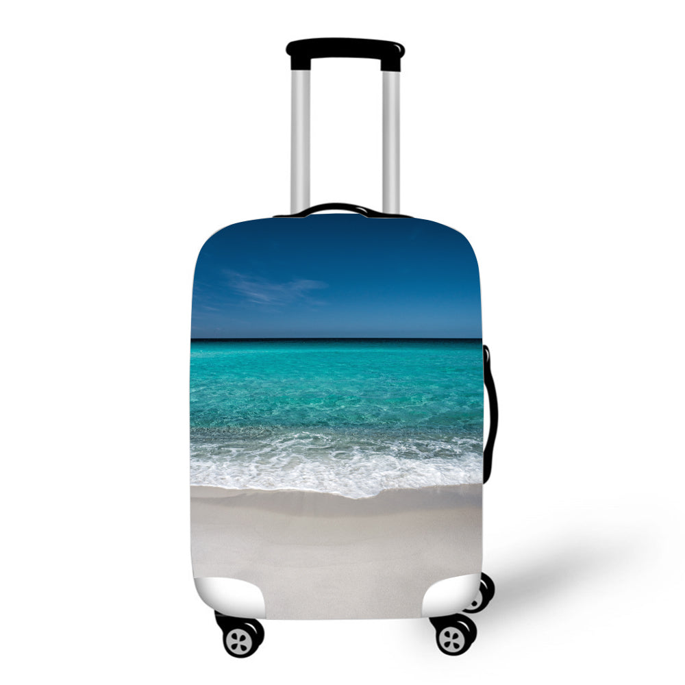 Tropical Beach Baggage Cover