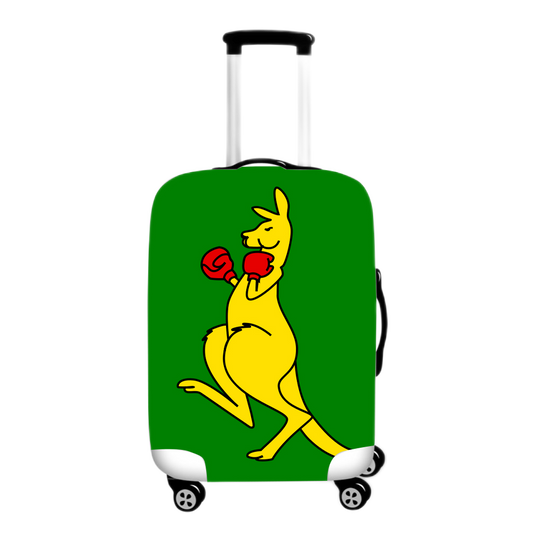 Australian Boxing Kangaroo Baggage Cover