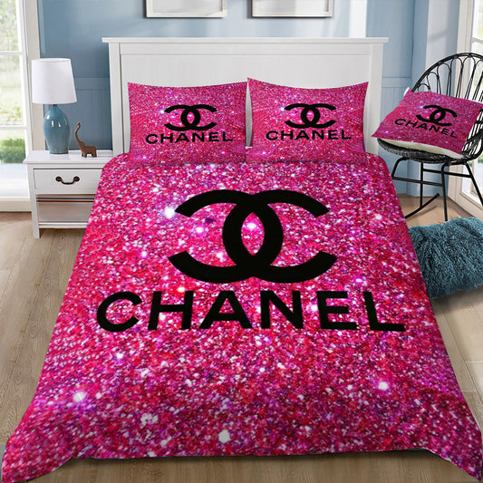 Chanel 3 Duvet / Doona Cover and 2 Pillow Slips