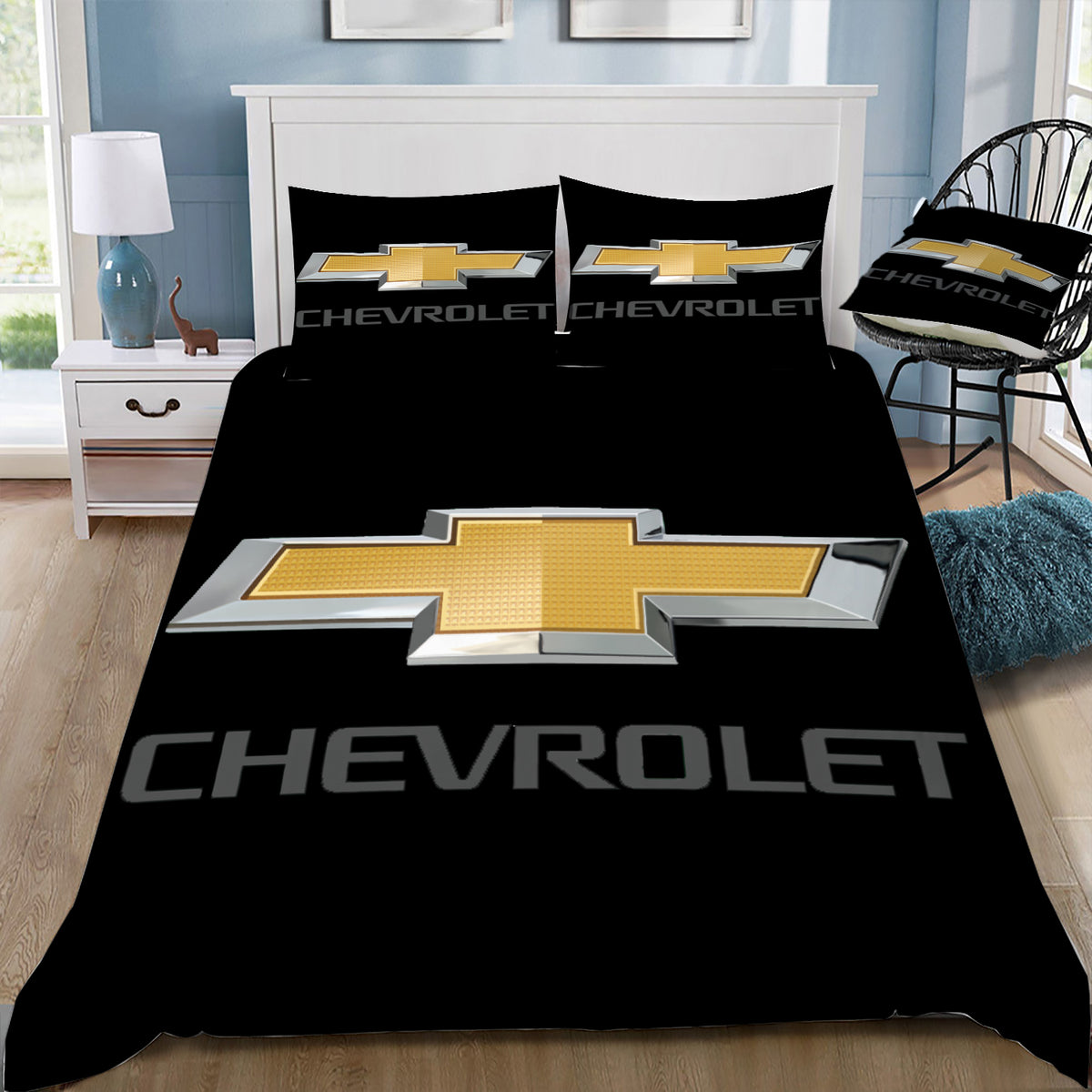 Chevrolet Duvet / Doona Cover and 2 Pillow Slips