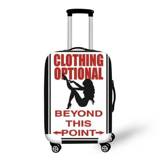 Clothing Optional Baggage Cover