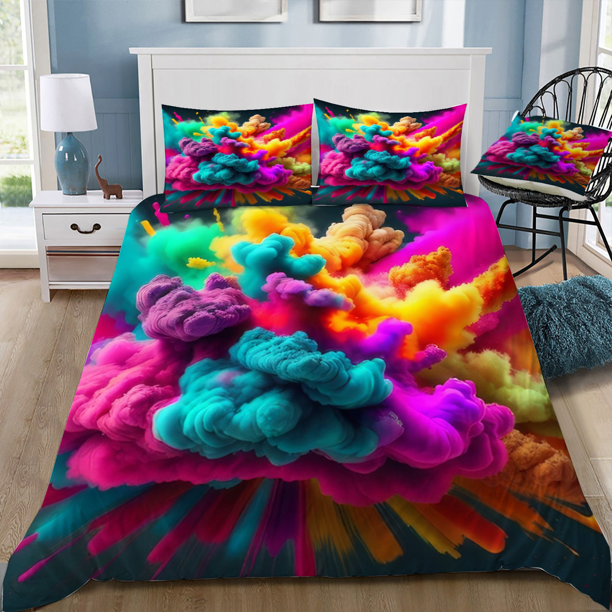 Colour Explosion Duvet / Doona Cover and 2 Pillow Slips