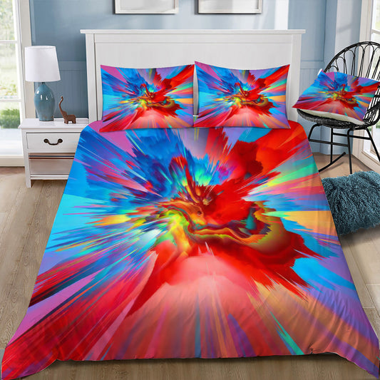 Colour Explosion 2 Duvet / Doona Cover and 2 Pillow Slips