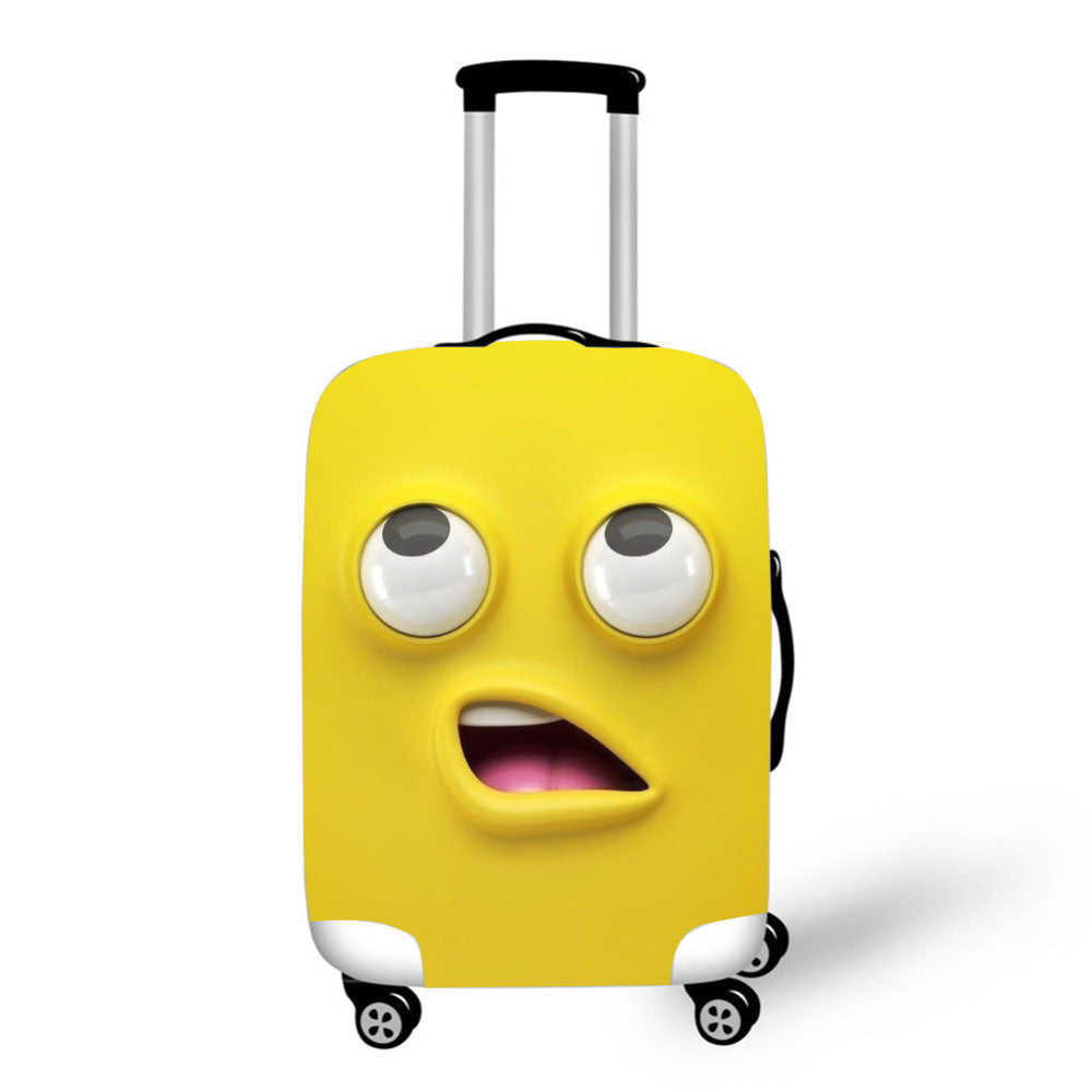 Funny Face 1 Baggage Cover