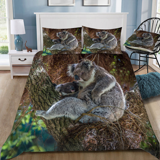 Koala and Joey Duvet / Doona Cover and 2 Pillow Slips