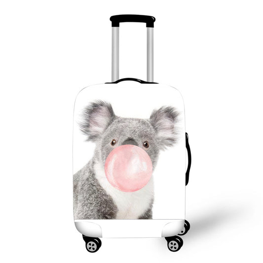 Koala Bear Blowing Bubble Baggage Cover