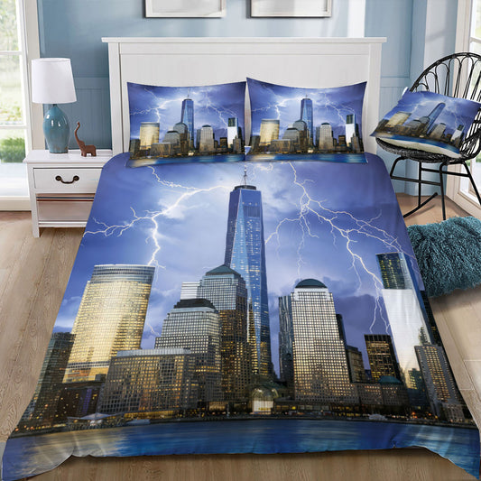 One World Trade Center Duvet / Doona Cover and 2 Pillow Slips