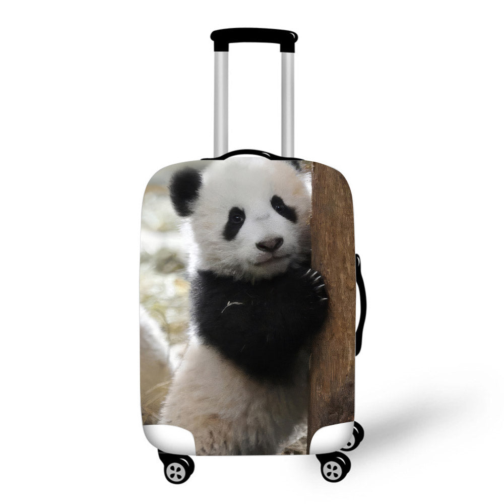 Cute Panda Baggage Cover