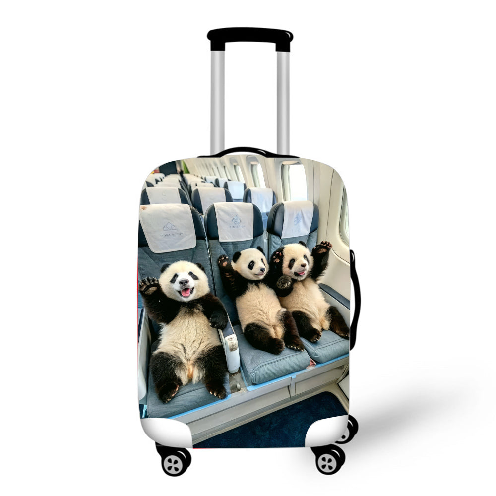 Panda`s on a Plane Baggage Cover
