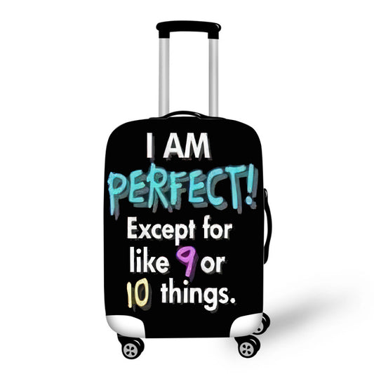 I Am Perfect Baggage Cover