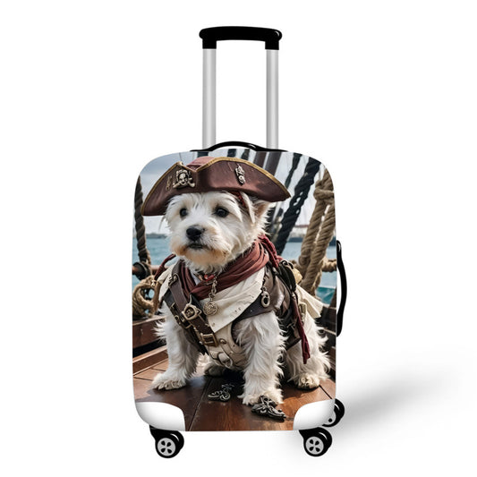 Doggy Pirate Baggage Cover