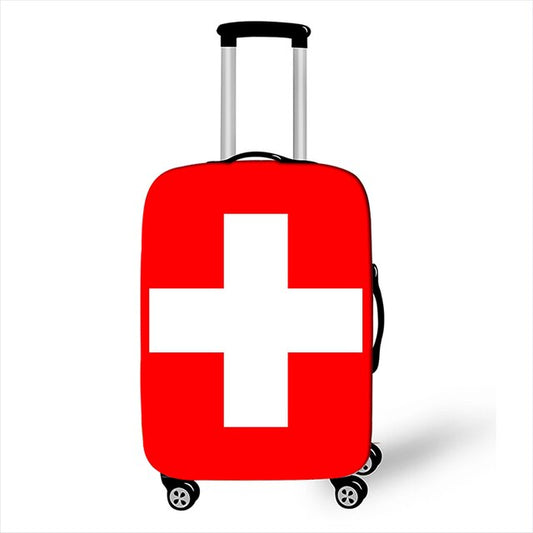 Switzerland Flag Baggage Cover