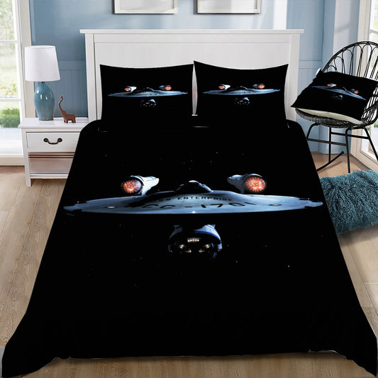 Star Trek Enterprise 1701 Duvet / Doona Cover and 2 Pillow Slips