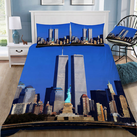 World Trade Center New York Duvet / Doona Cover and 2 Pillow Slips